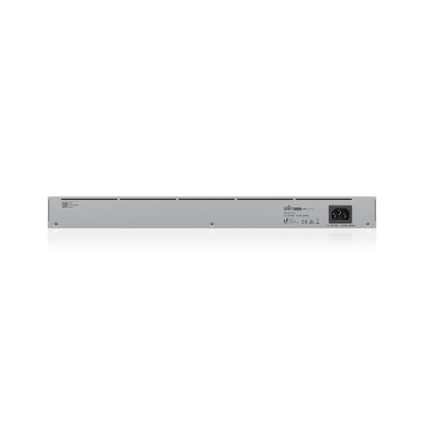 Ubiquiti UniFi USW-48-POE netværksswitch Managed L2 Gigabit Ethernet (10/100/1000) Power over Ethernet (PoE) 1U rustfrit stål