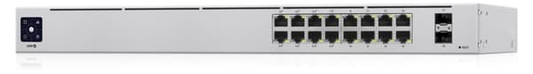 Ubiquiti UniFi 16-Port PoE Managed L2/L3 Gigabit Ethernet (10/100/1000) Power over Ethernet (PoE) 1U Sølv