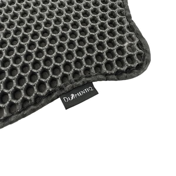 DIAMENTIQ Kattmatta svart rektangel - kattsandmatta - 40 x 50cm
