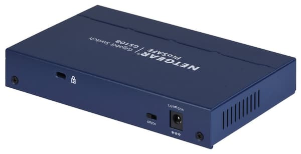NETGEAR GS108GE netværksswitch Ikke administreret Gigabit Ethernet (10/100/1000) Blå