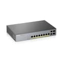Miniatyrbild 1 av 8: Zyxel GS1350-12HP-EU0101F nätverksswitch Managed L2 Gigabit Ethernet (10/100/1000) Power over Ethernet (PoE) Grå