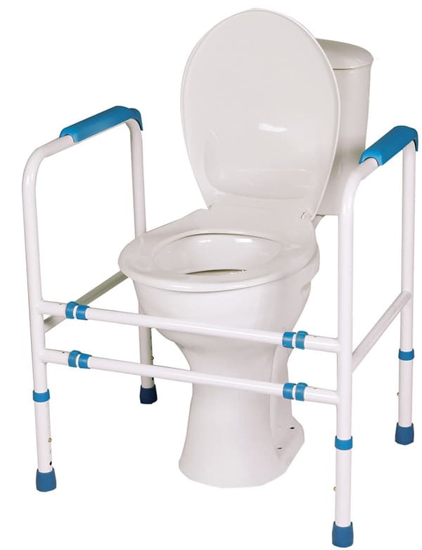 Toiletsædestativ 4 håndlister 570806