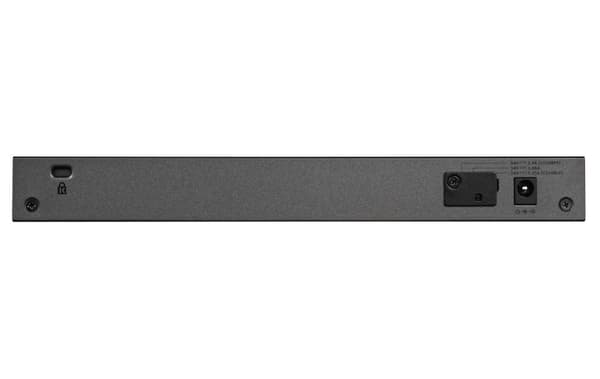 NETGEAR GS108LP Unmanaged Gigabit Ethernet (10/100/1000) Power over Ethernet (PoE) 1U Sort, Grå