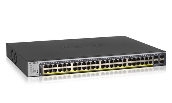 NETGEAR GS752TP-300EUS netværksswitch Managed L2/L3/L4 Gigabit Ethernet (10/100/1000) Power over Ethernet (PoE) 1U Sort Sort