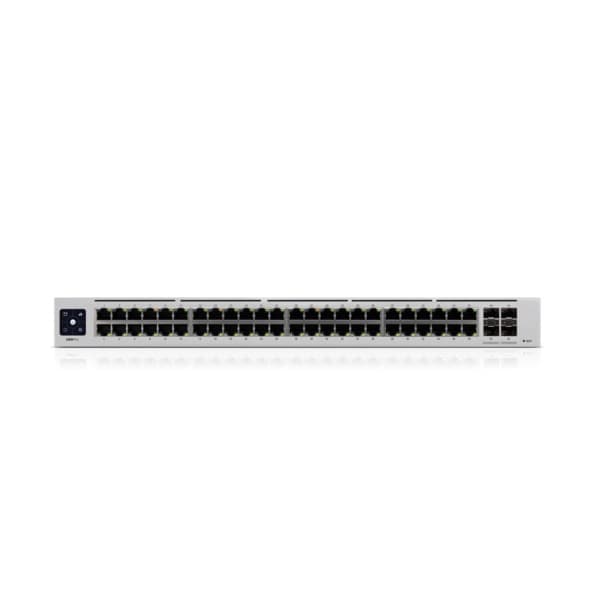 Ubiquiti UniFi USW-PRO-48 netværksswitch Managed L2/L3 Gigabit Ethernet (10/100/1000) 1U Sølv