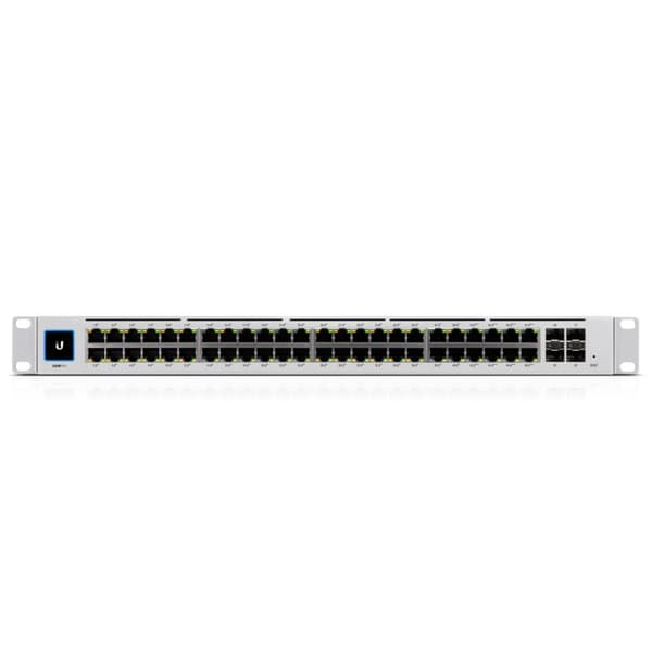 Ubiquiti UniFi USW-PRO-48 netværksswitch Managed L2/L3 Gigabit Ethernet (10/100/1000) 1U Sølv