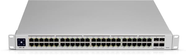Ubiquiti UniFi USW-PRO-48 netværksswitch Managed L2/L3 Gigabit Ethernet (10/100/1000) 1U Sølv