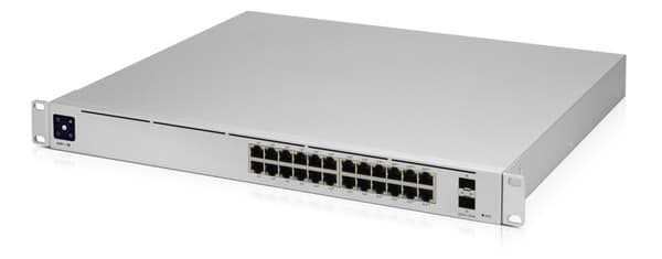 Ubiquiti UniFi Pro 24-portars PoE Managed L2/L3 Gigabit Ethernet (10/100/1000) Power over Ethernet (PoE) 1U Silver