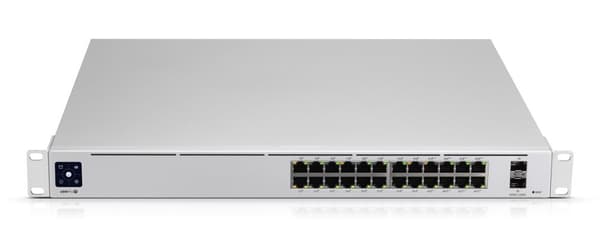Ubiquiti UniFi Pro 24-portars PoE Managed L2/L3 Gigabit Ethernet (10/100/1000) Power over Ethernet (PoE) 1U Silver