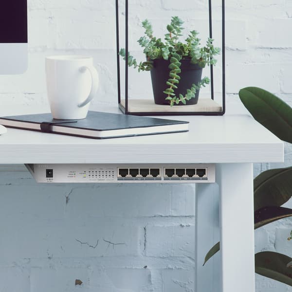 Zyxel GS1008HP Unmanaged Gigabit Ethernet (10/100/1000) Power over Ethernet (PoE) Grå