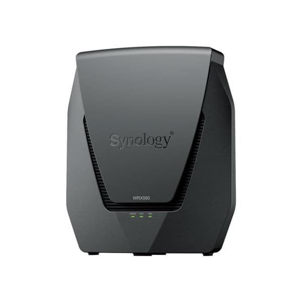 Synology WRX560 trådløs router Gigabit Ethernet Dual-band (2,4 GHz / 5 GHz) Sort Sort