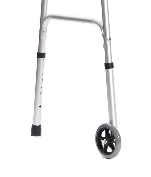 Fast rehabiliteringsrollator med hjul