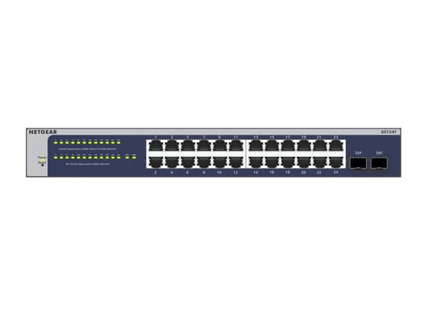 Netgear GS724Tv6 26p Managed Gigabit Switch