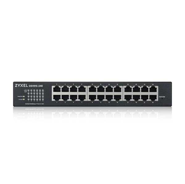 Zyxel GS1915-24E Managed L2 Gigabit Ethernet (10/100/1000) 1U musta