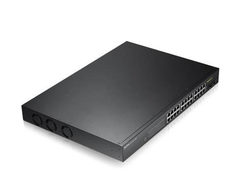 Zyxel GS1900-24HP Managed Gigabit Ethernet (10/100/1000) 1U sort