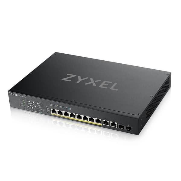Zyxel XS1930-12HP-ZZ0101F netværksswitch Managed L3 10G Ethernet (100/1000/10000) Power over Ethernet (PoE) Sort