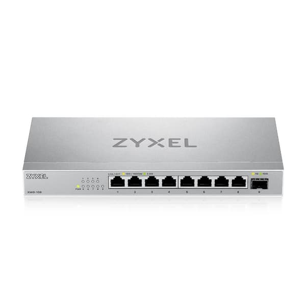 Zyxel XMG-108 Unmanaged 2,5G Ethernet (100/1000/2500) Silver