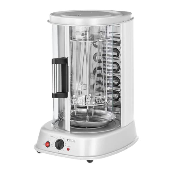 MINI brødrister grill til kebab, gyros, grøntsager, lodret, 3in1, 1800W Royal Catering RCGV-1800-1