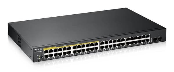 Zyxel GS1900-48HPv2 Managed L2 Gigabit Ethernet (10/100/1000) Power over Ethernet (PoE) Svart