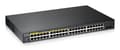 Miniatyrbild 2 av 5: Zyxel GS1900-48HPv2 Managed L2 Gigabit Ethernet (10/100/1000) Power over Ethernet (PoE) Svart