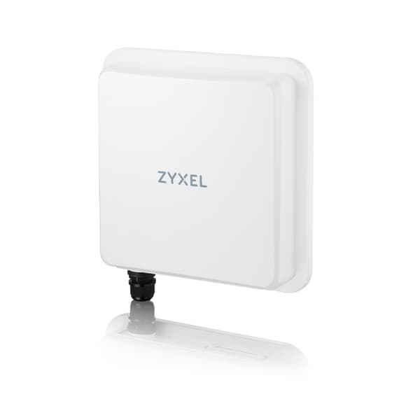 Zyxel Nebula FWA710 trådlös router Multi-Gigabit Ethernet Dual-band (2,4 GHz / 5 GHz) 5G Vit Vit