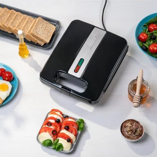 ZELMER ZSM7400 INOX/Svart brödrost