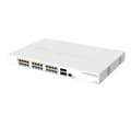 Miniatyrbild 2 av 5: Switch Mikrotik CRS328-24P-4S+RM 28p PoE (PoE+: 24;) 450W Managed Gigabit/10G