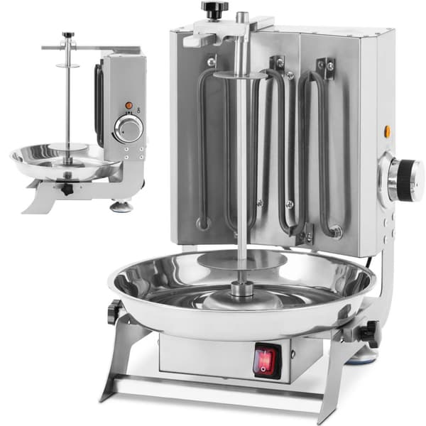 Brödrost för kebab, gyros, elektrisk, upp till 8 kg kött, 2000 W