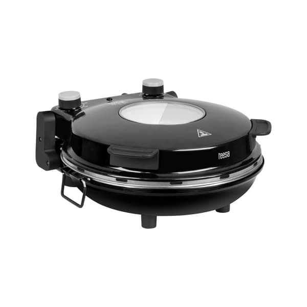 TEESA SUPREME pizzaugn, 1200 W, 32 cm, fönster, löstagbar sten