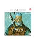 Miniatyrbild 1 av 2: Good Loot Game Art Chronicles Puzzle: The Witcher Geralt & Vincent van Gogh (1000 element)