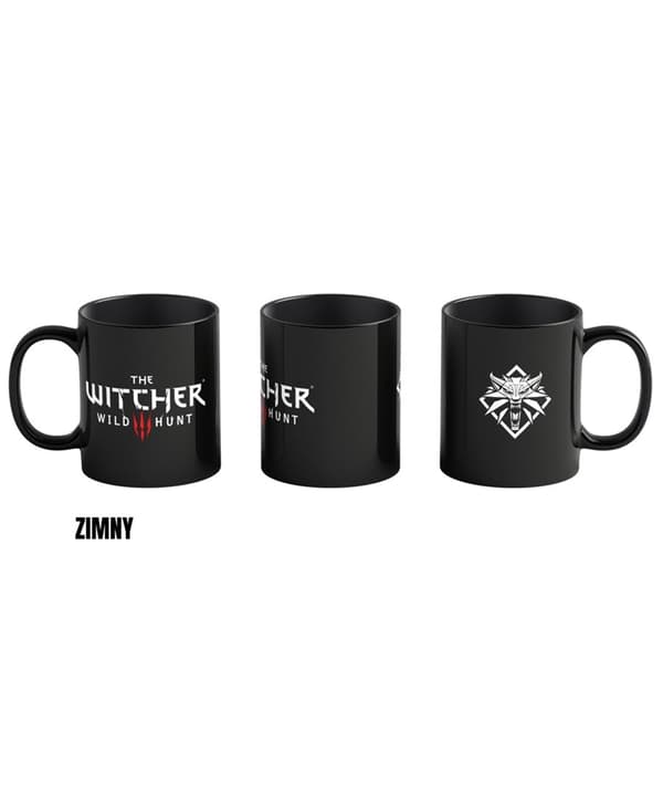 Mugg Good Loot The Witcher 3 Art Heat Reveal - Witcher Signs 480 ml Svart