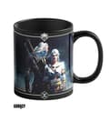 Miniatyrbild 2 av 3: Mugg Good Loot The Witcher 3 Art Heat Reveal - Geralt & Ciri 480 ml Svart