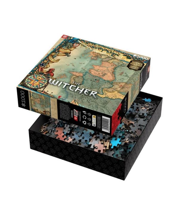 Good Loot The Witcher: Northern Kingdom Map palapeli 1000 kpl