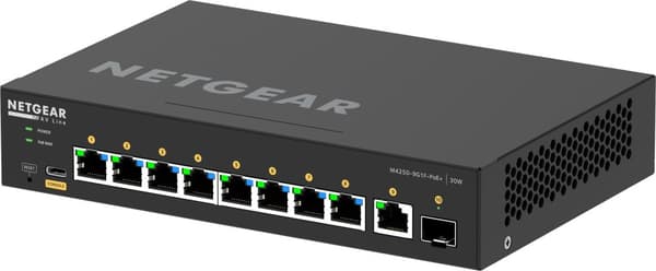 NETGEAR 8x1G PoE+ 110W 1x1G og 1xSFP Managed Switch