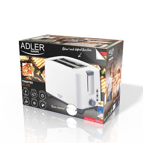 AD 3216 Brødrister 2 skiver
