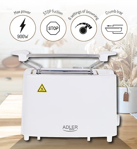 AD 3223 Brødrister 2 skiver