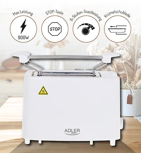 AD 3223 Brødrister 2 skiver