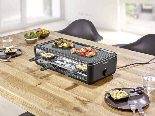 Severin RG 2365, 8 person(s), Plastic, Black, Rectangular, Rotary, 1.95 m
