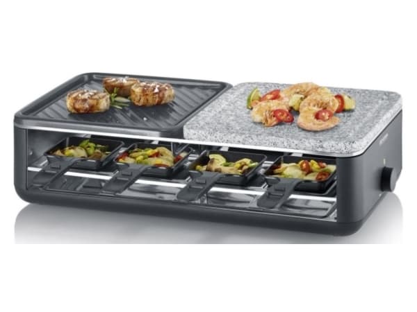 Severin RG 2366, 8 person(er), Stein, Sort, 480 x 240 mm, Rotasjon, 1,95 m