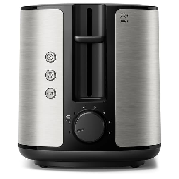 Philips Viva Collection Leivänpaahdin – 8 paahtoasetusta ja sisäänrakennettu lämmitysteline