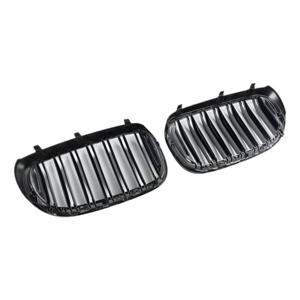 Etusäleikkö BMW 7-sarjalle, kestävä ABS-materiaali, kiiltävä musta pinta, helppo asennus