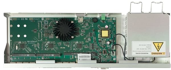 Mikrotik RB1100AHx4 trådbunden router Gigabit Ethernet Rostfritt stål