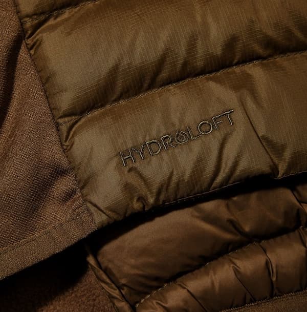 Berghaus Vaskye Hybridjacka med huva för män Storlek M Brun