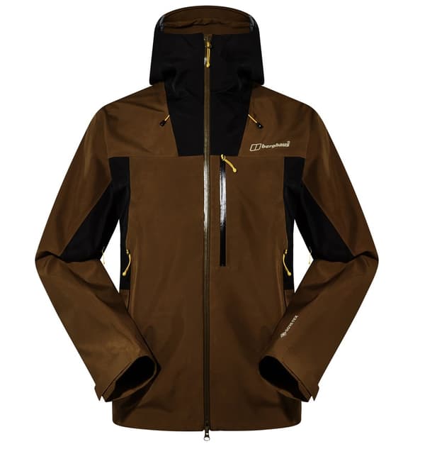 Berghaus Vaskye Hybridjacka med huva för män Storlek M Brun