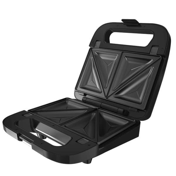 Black+Decker Sandwich Waffle 750 W sandwichgrill med 3 udskiftelige plader