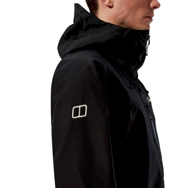 Berghaus M RIDGE-SEEKER GTX JKT BLK/BLK jakke med membran, str. XL