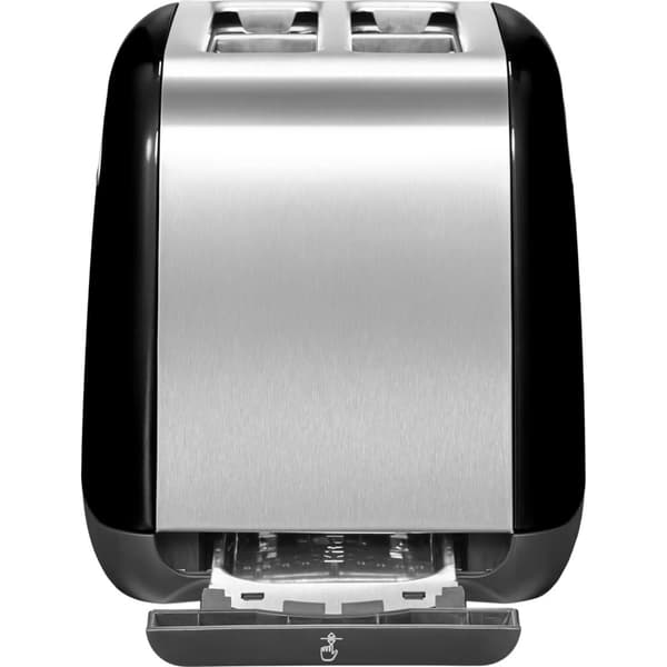 KitchenAid 5KMT2115EOB - 2 plater - 1100 W - 5 stekenivåer - Bagel-funksjon - Metall