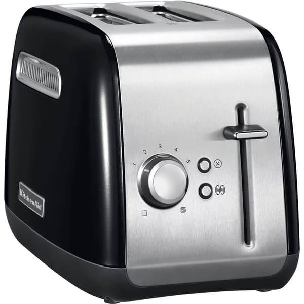 KitchenAid 5KMT2115EOB - 2 plater - 1100 W - 5 stekenivåer - Bagel-funksjon - Metall