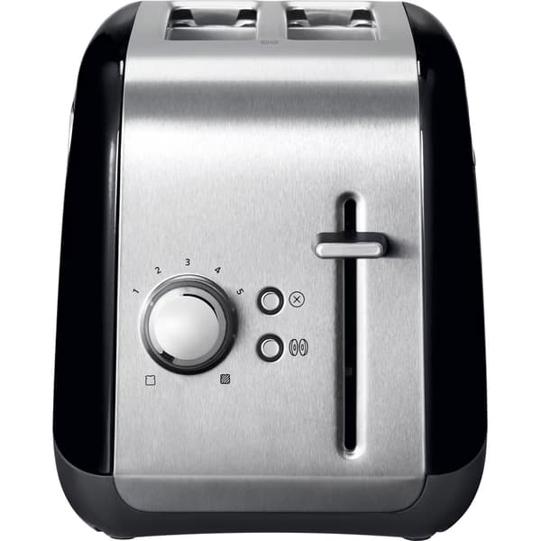 KitchenAid 5KMT2115EOB - 2 skiver - 1100 W - 5 ristningsniveauer - Bagelfunktion - Metal