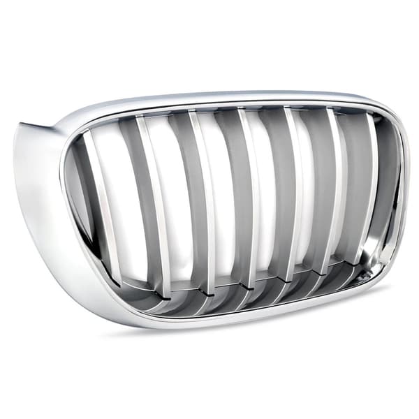 Frontkølergrill til BMW X3/X4, kromfinish, holdbart ABS-materiale,Højre Side